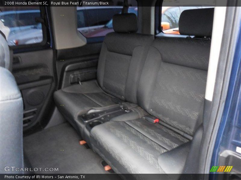 Royal Blue Pearl / Titanium/Black 2008 Honda Element SC