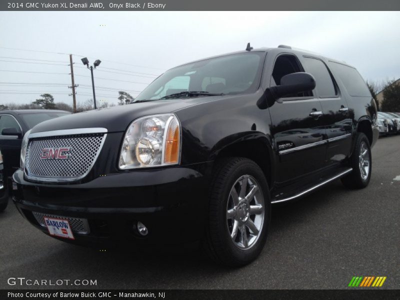 Onyx Black / Ebony 2014 GMC Yukon XL Denali AWD