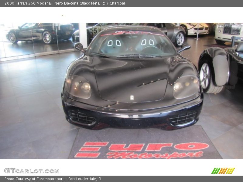 Nero Daytona (Black Metallic) / Charcoal 2000 Ferrari 360 Modena