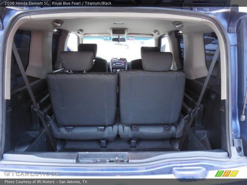 Royal Blue Pearl / Titanium/Black 2008 Honda Element SC