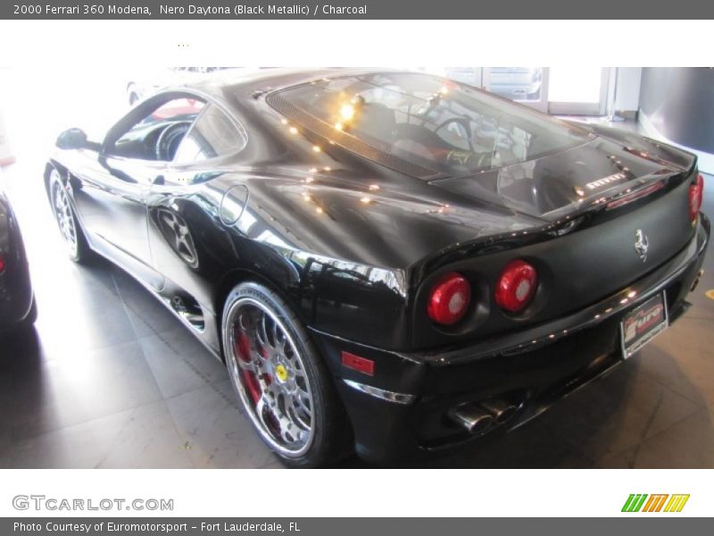 Nero Daytona (Black Metallic) / Charcoal 2000 Ferrari 360 Modena