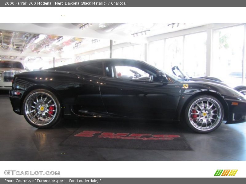 Nero Daytona (Black Metallic) / Charcoal 2000 Ferrari 360 Modena