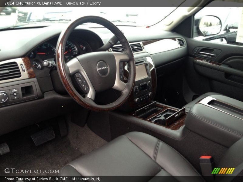 Onyx Black / Ebony 2014 GMC Yukon XL Denali AWD