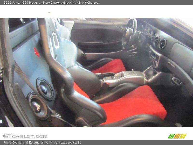 Nero Daytona (Black Metallic) / Charcoal 2000 Ferrari 360 Modena