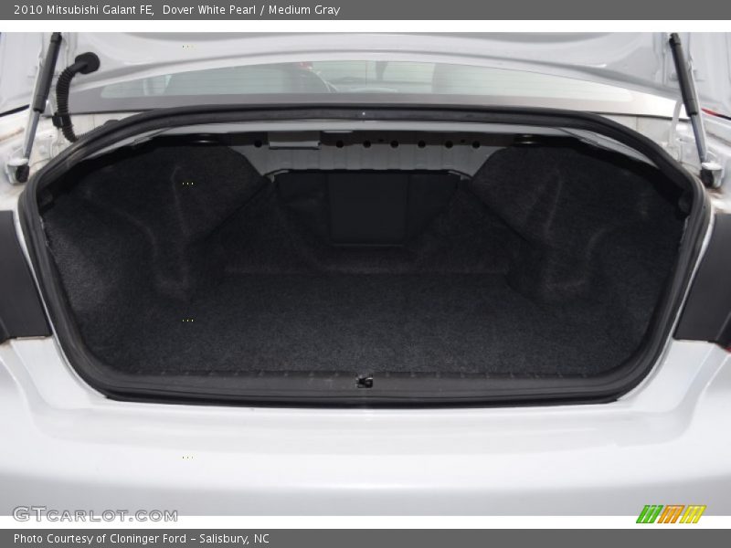 Dover White Pearl / Medium Gray 2010 Mitsubishi Galant FE