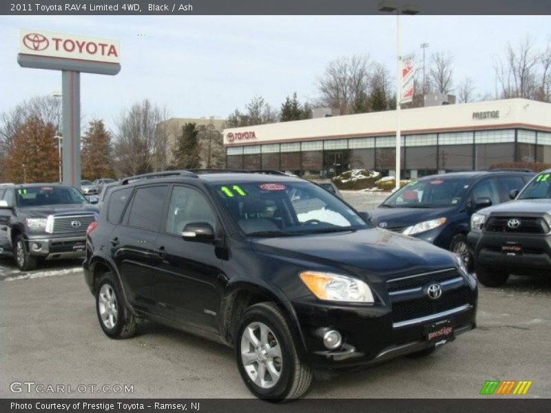Black / Ash 2011 Toyota RAV4 Limited 4WD