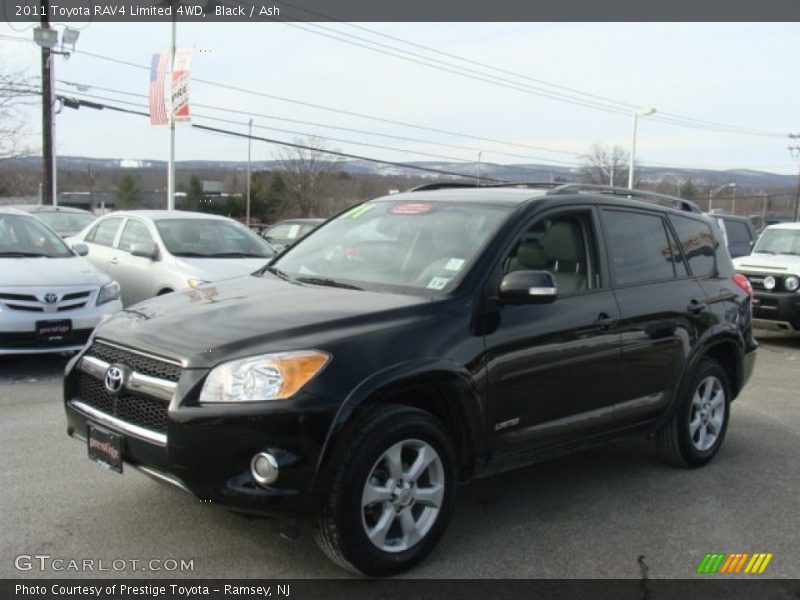 Black / Ash 2011 Toyota RAV4 Limited 4WD