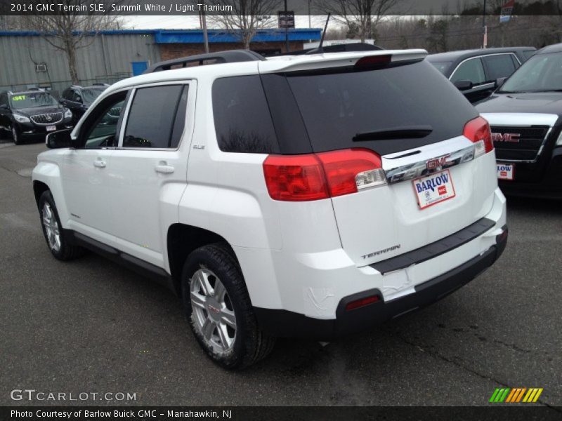 Summit White / Light Titanium 2014 GMC Terrain SLE