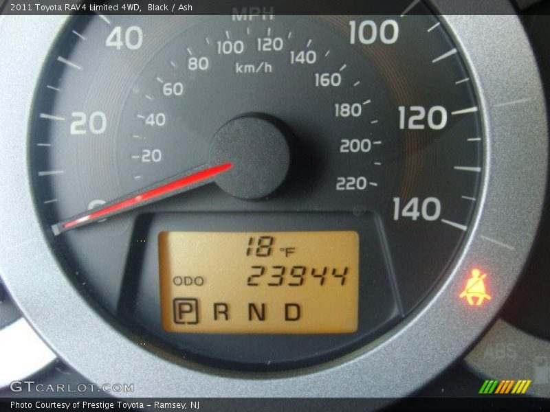 Black / Ash 2011 Toyota RAV4 Limited 4WD