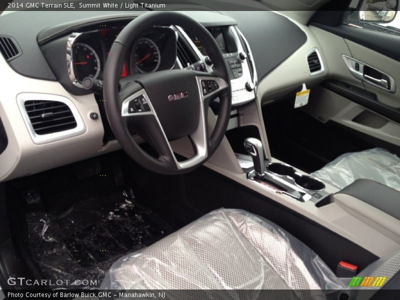 Summit White / Light Titanium 2014 GMC Terrain SLE