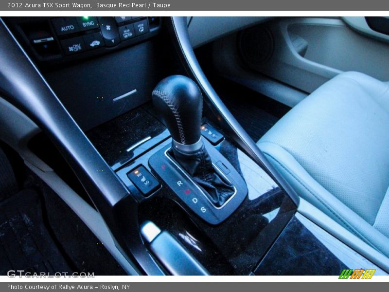 Basque Red Pearl / Taupe 2012 Acura TSX Sport Wagon