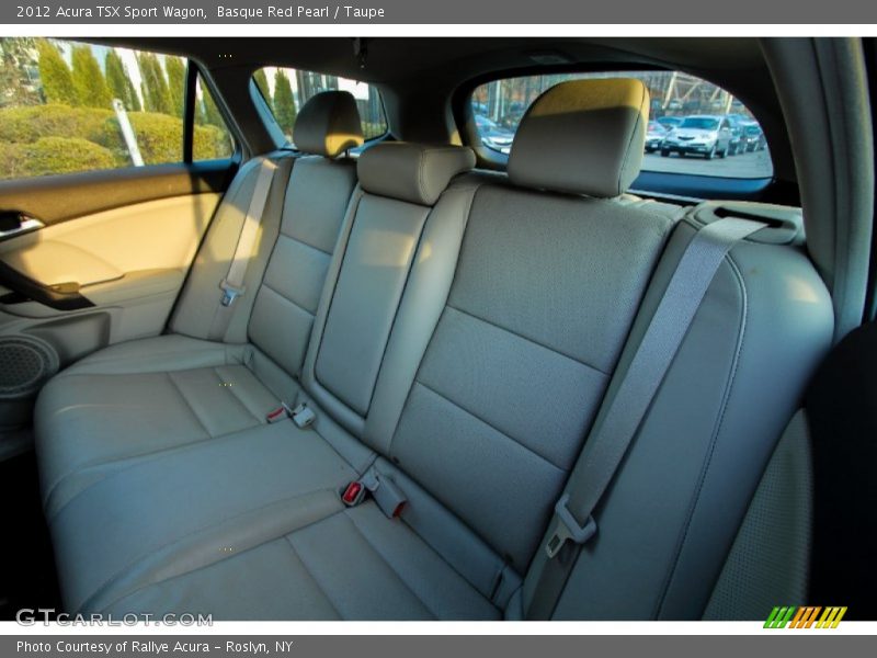 Basque Red Pearl / Taupe 2012 Acura TSX Sport Wagon