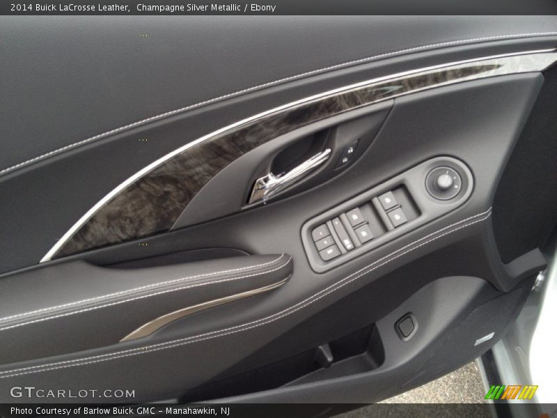 Champagne Silver Metallic / Ebony 2014 Buick LaCrosse Leather