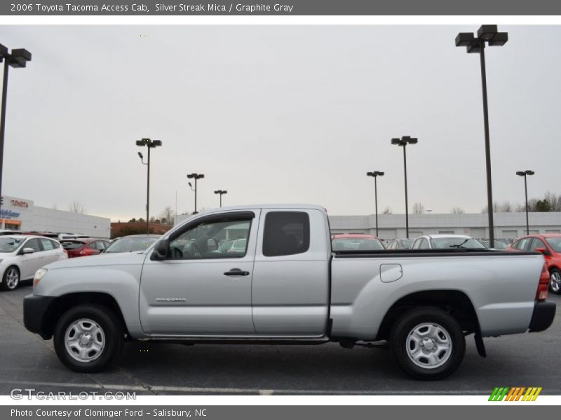 Silver Streak Mica / Graphite Gray 2006 Toyota Tacoma Access Cab