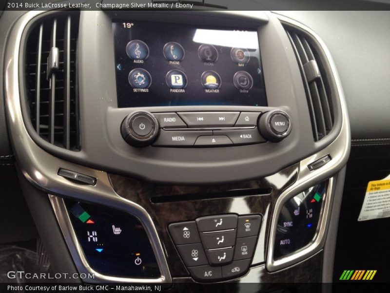 Champagne Silver Metallic / Ebony 2014 Buick LaCrosse Leather