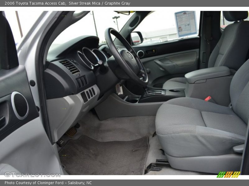 Silver Streak Mica / Graphite Gray 2006 Toyota Tacoma Access Cab