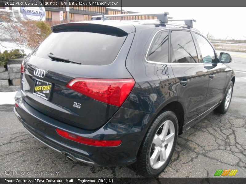 Brilliant Black / Cinnamon Brown 2012 Audi Q5 3.2 FSI quattro