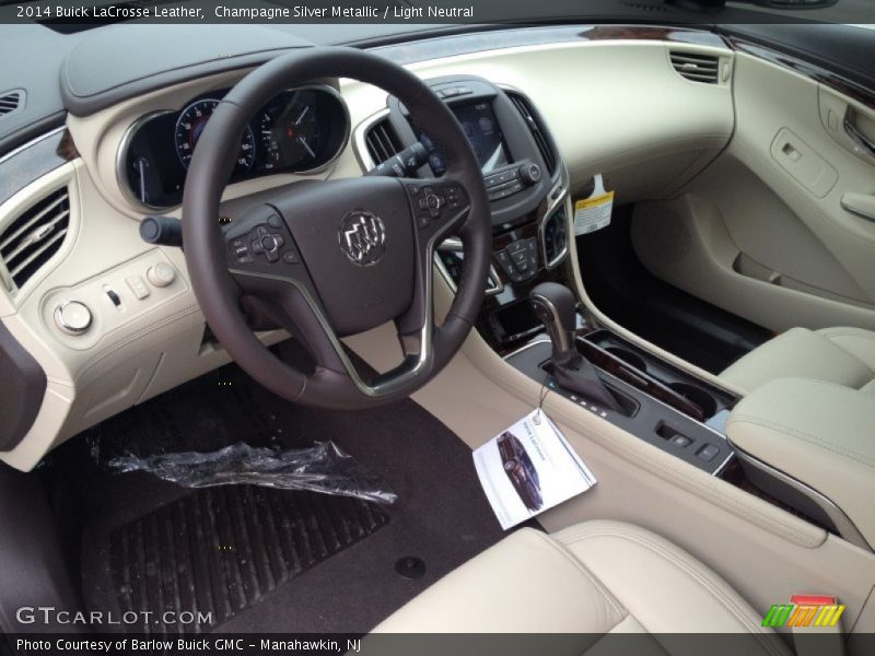 Champagne Silver Metallic / Light Neutral 2014 Buick LaCrosse Leather