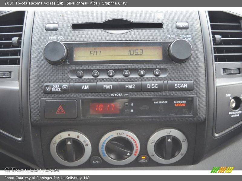 Silver Streak Mica / Graphite Gray 2006 Toyota Tacoma Access Cab