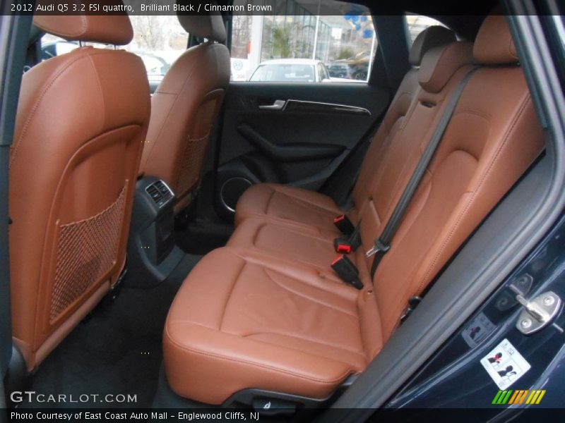 Brilliant Black / Cinnamon Brown 2012 Audi Q5 3.2 FSI quattro