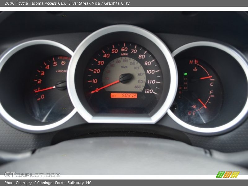 Silver Streak Mica / Graphite Gray 2006 Toyota Tacoma Access Cab