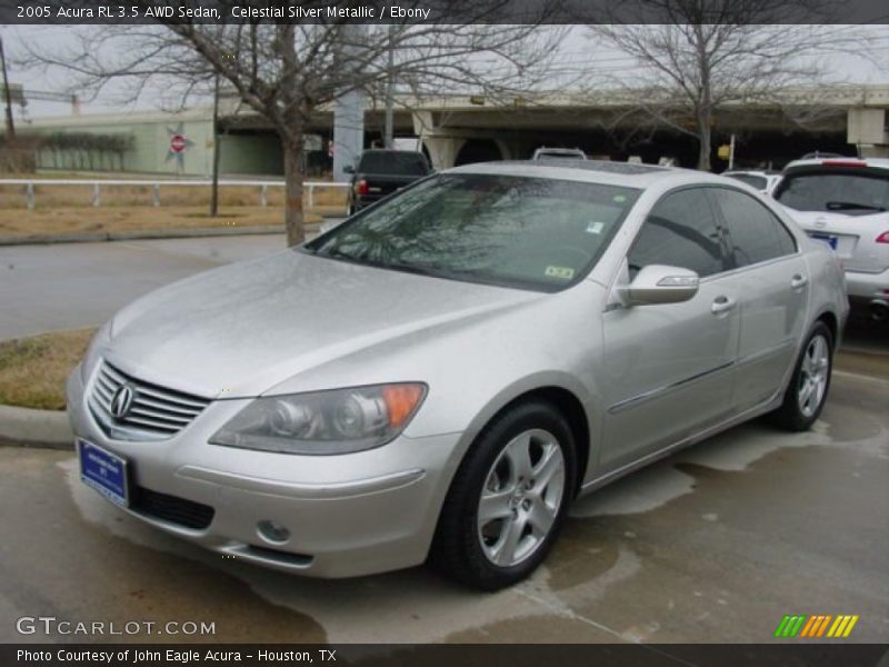 Celestial Silver Metallic / Ebony 2005 Acura RL 3.5 AWD Sedan