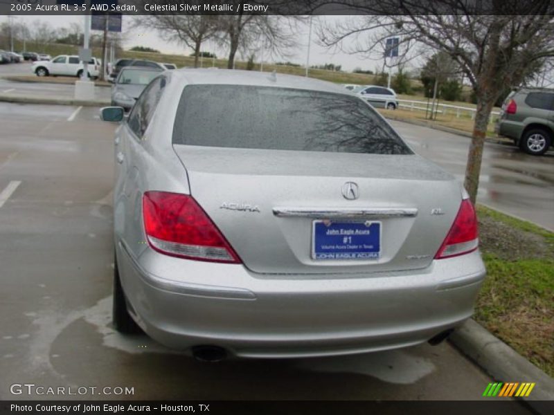 Celestial Silver Metallic / Ebony 2005 Acura RL 3.5 AWD Sedan