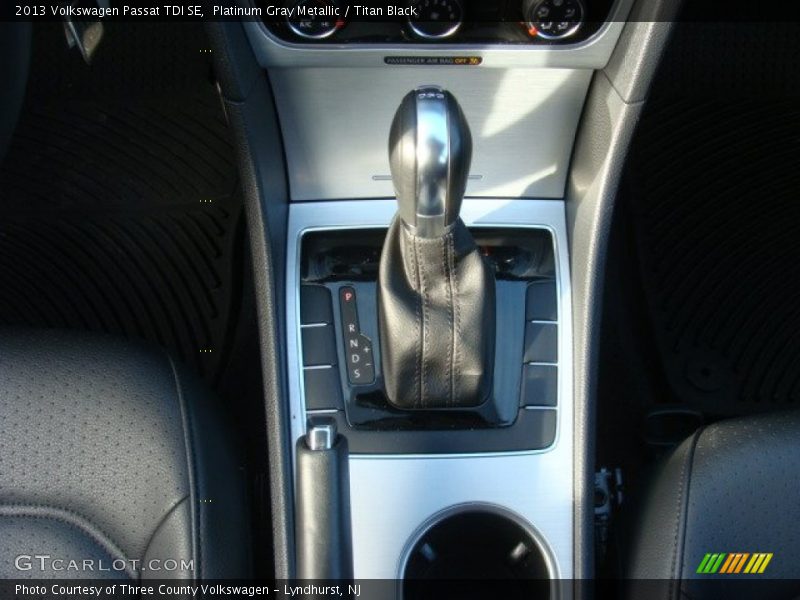 Platinum Gray Metallic / Titan Black 2013 Volkswagen Passat TDI SE