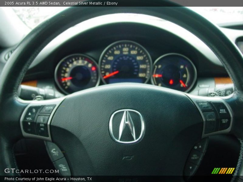 Celestial Silver Metallic / Ebony 2005 Acura RL 3.5 AWD Sedan