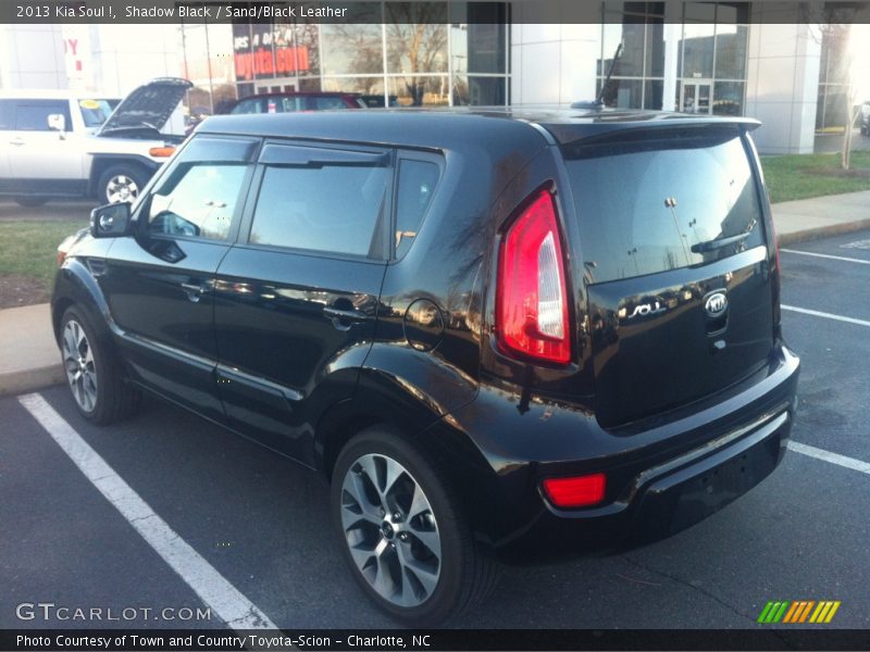 Shadow Black / Sand/Black Leather 2013 Kia Soul !