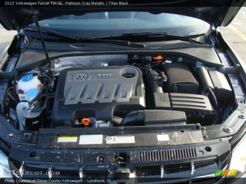 Platinum Gray Metallic / Titan Black 2013 Volkswagen Passat TDI SE