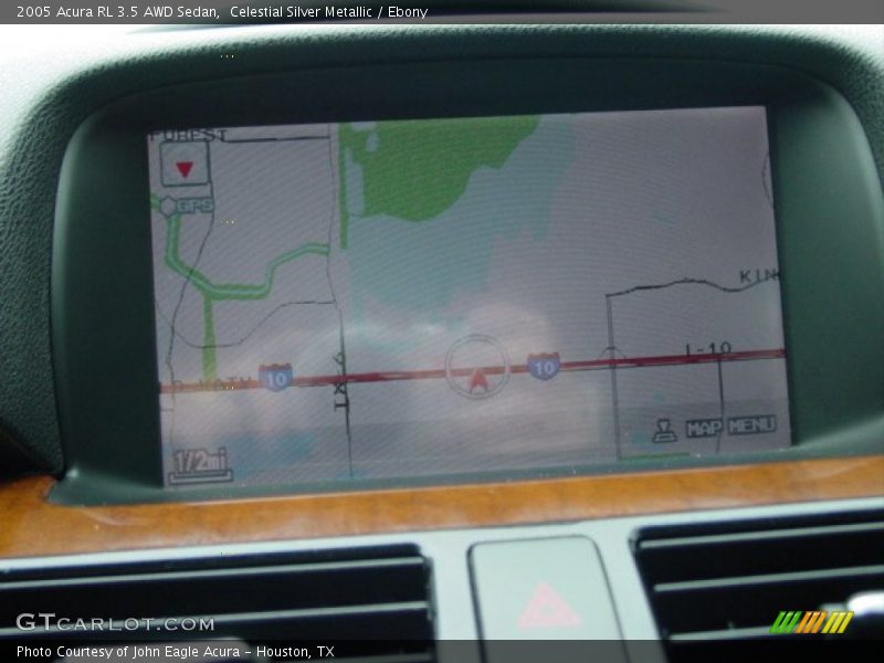 Celestial Silver Metallic / Ebony 2005 Acura RL 3.5 AWD Sedan
