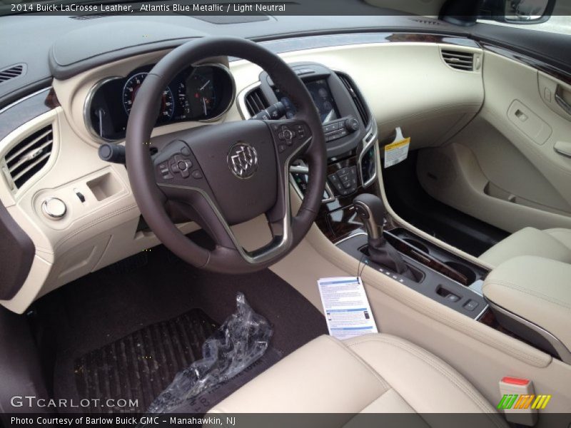 Atlantis Blue Metallic / Light Neutral 2014 Buick LaCrosse Leather