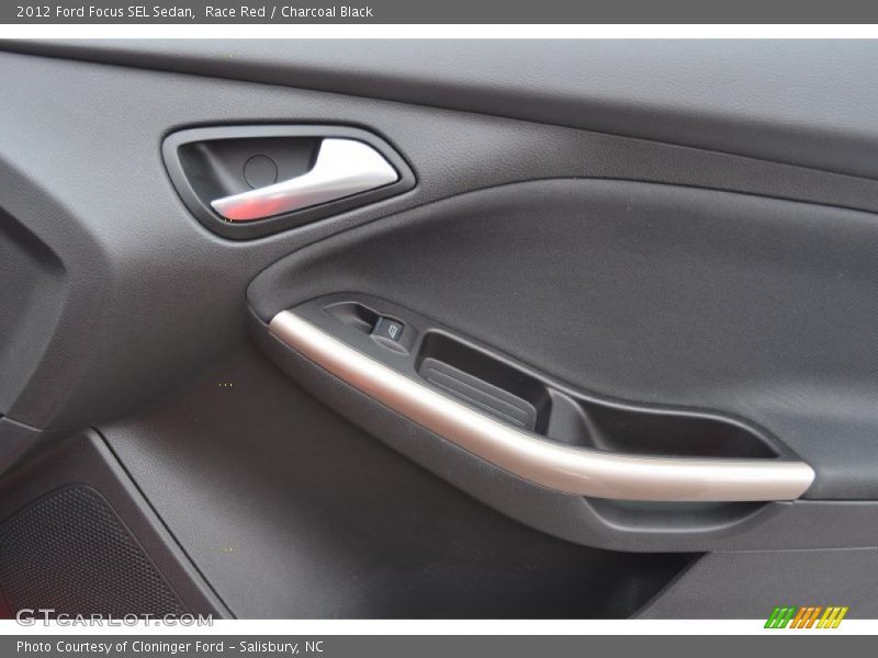 Race Red / Charcoal Black 2012 Ford Focus SEL Sedan