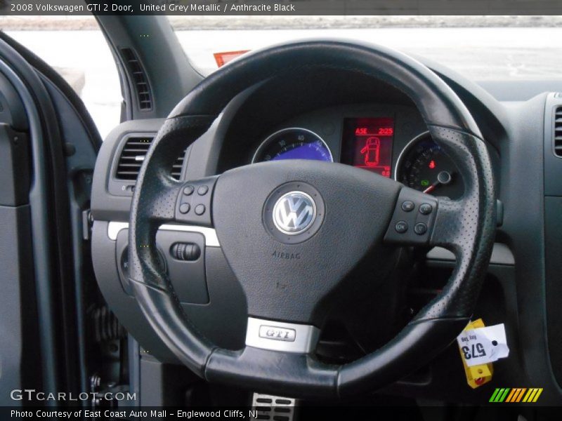 United Grey Metallic / Anthracite Black 2008 Volkswagen GTI 2 Door