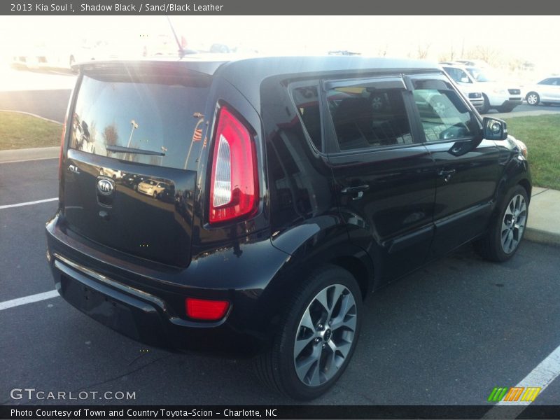 Shadow Black / Sand/Black Leather 2013 Kia Soul !