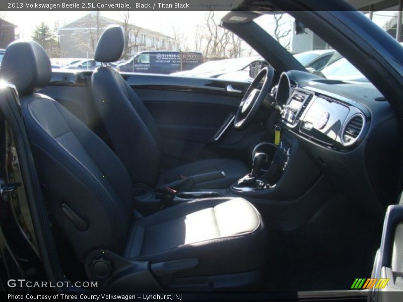 Black / Titan Black 2013 Volkswagen Beetle 2.5L Convertible