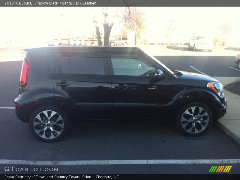 Shadow Black / Sand/Black Leather 2013 Kia Soul !