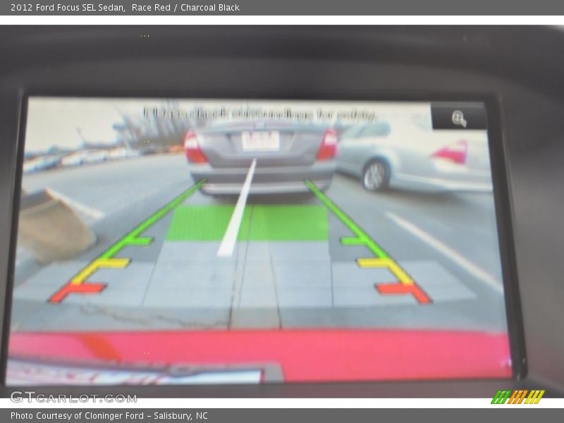 Race Red / Charcoal Black 2012 Ford Focus SEL Sedan