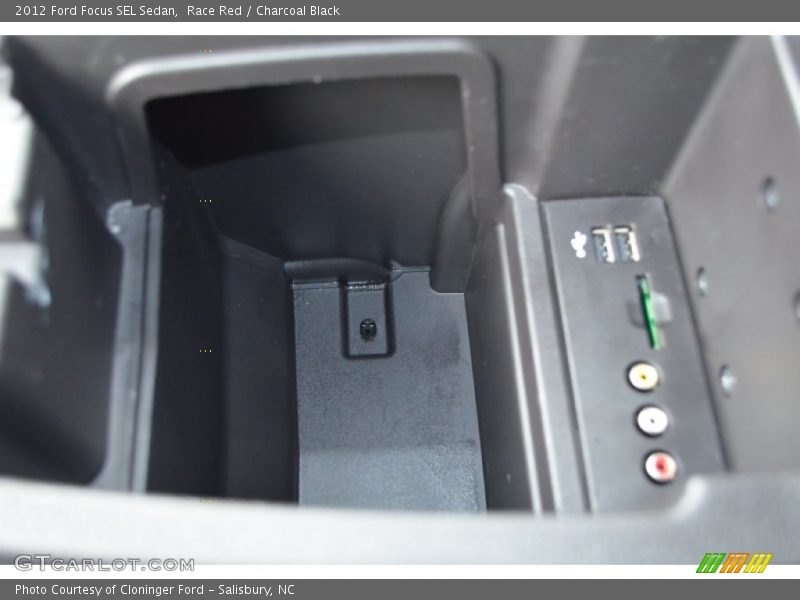 Race Red / Charcoal Black 2012 Ford Focus SEL Sedan