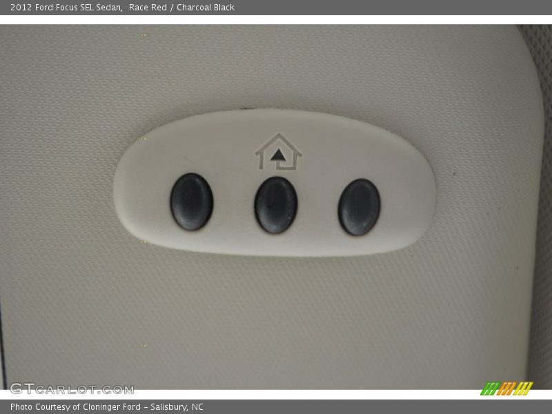 Race Red / Charcoal Black 2012 Ford Focus SEL Sedan