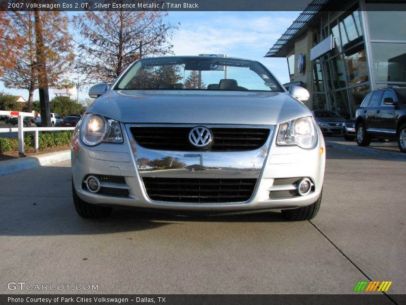 Silver Essence Metallic / Titan Black 2007 Volkswagen Eos 2.0T