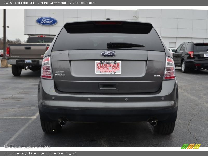 Sterling Grey Metallic / Charcoal Black 2010 Ford Edge SEL