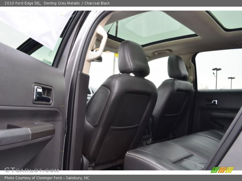 Sterling Grey Metallic / Charcoal Black 2010 Ford Edge SEL