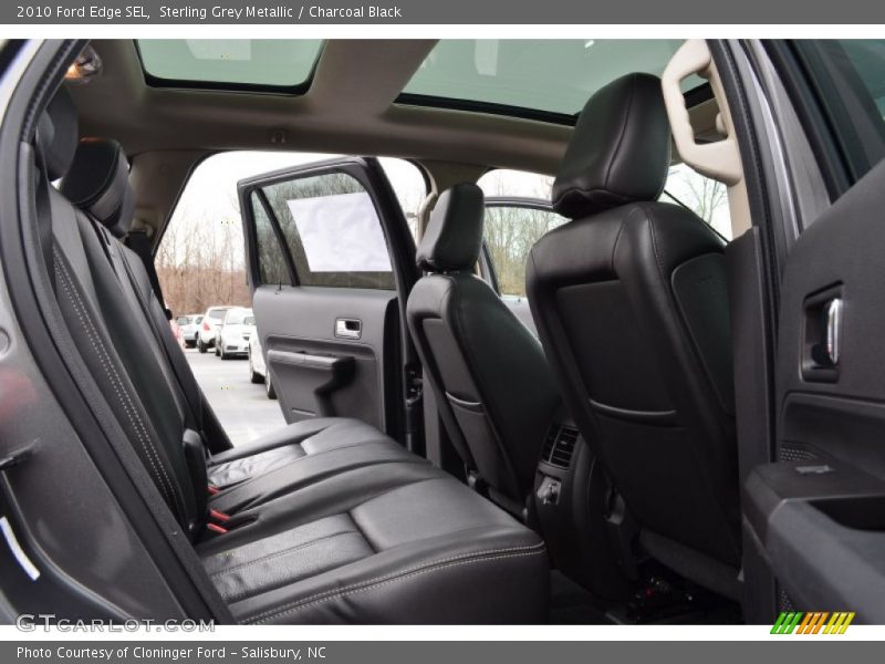 Sterling Grey Metallic / Charcoal Black 2010 Ford Edge SEL