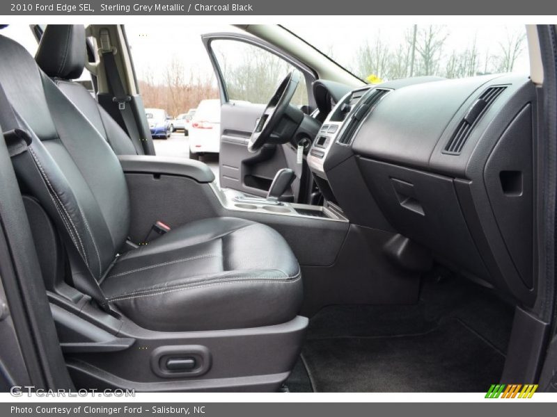 Sterling Grey Metallic / Charcoal Black 2010 Ford Edge SEL