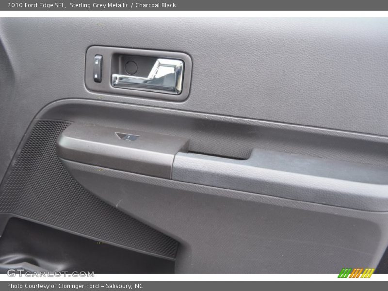 Sterling Grey Metallic / Charcoal Black 2010 Ford Edge SEL