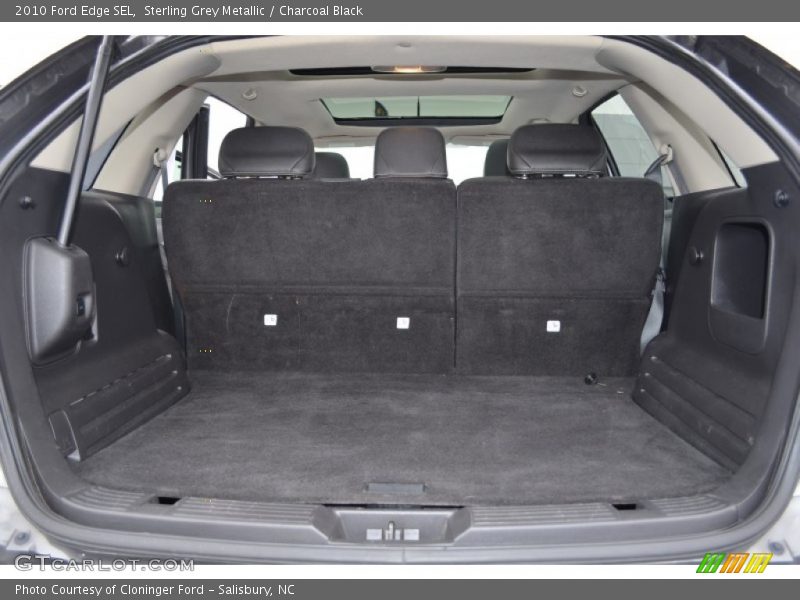 Sterling Grey Metallic / Charcoal Black 2010 Ford Edge SEL