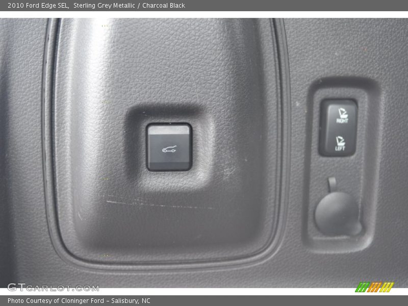Sterling Grey Metallic / Charcoal Black 2010 Ford Edge SEL