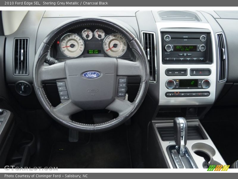 Sterling Grey Metallic / Charcoal Black 2010 Ford Edge SEL